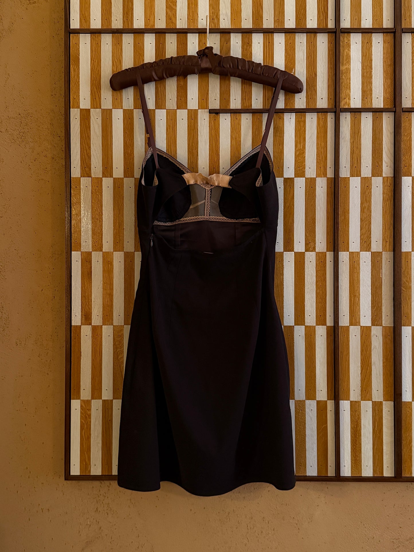 Dolce & Gabbana 1997SS Brown Mini Dress