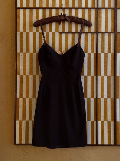 Dolce & Gabbana 1997SS Brown Mini Dress