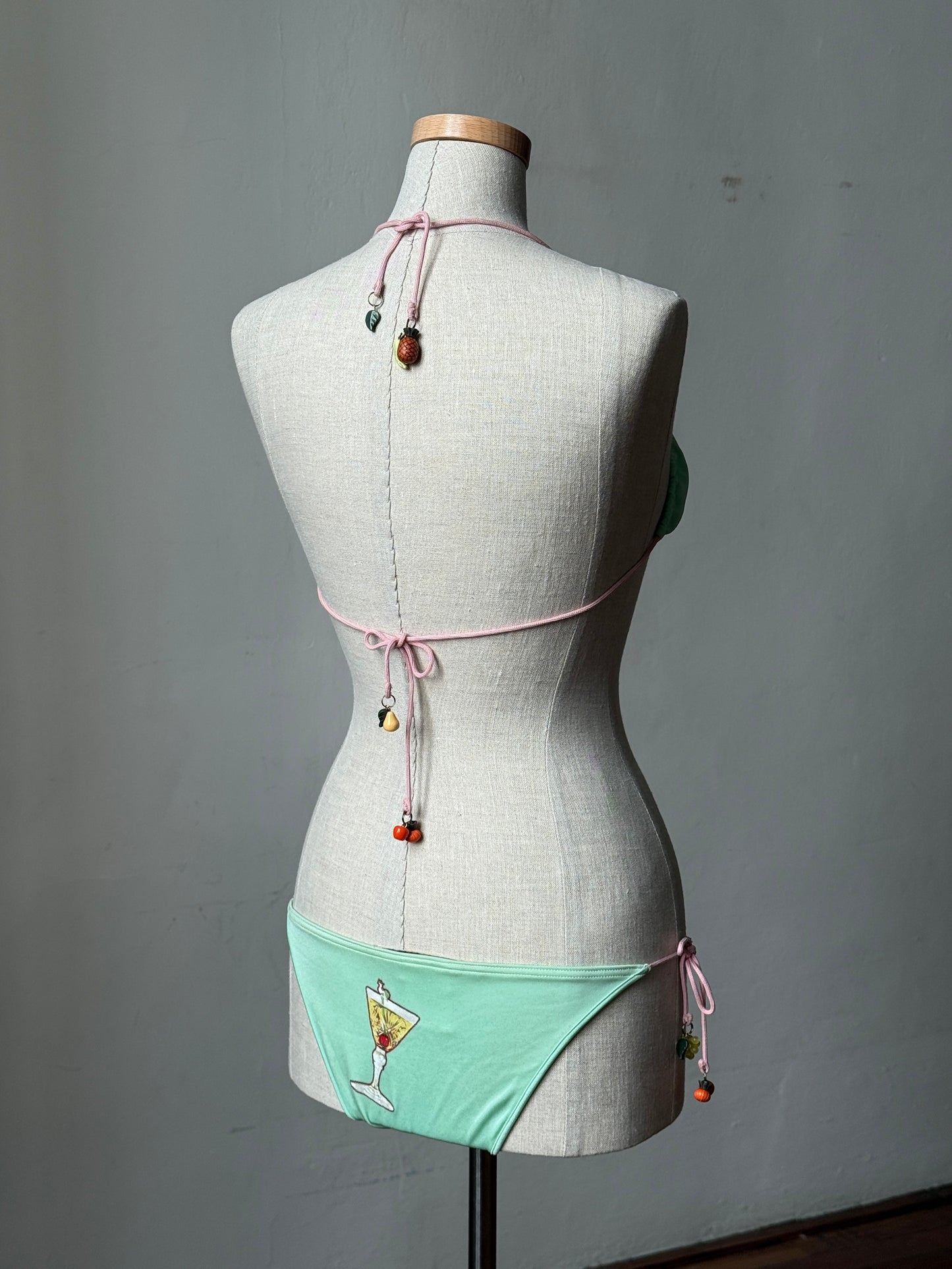 Stella McCartney Mint Fruit Charms Bikini