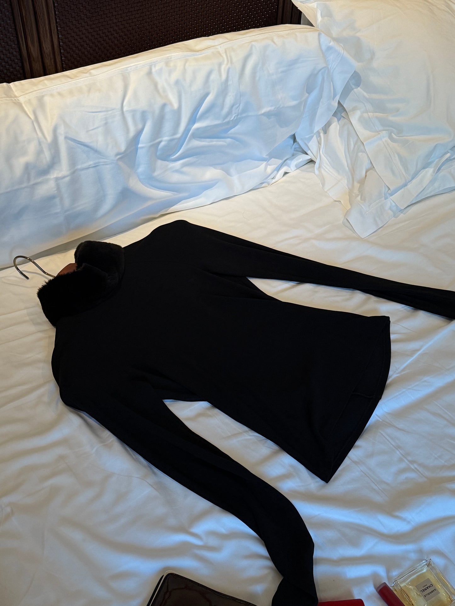 Blumarine Fur Turtleneck Jumper & 1998SS Lace Skirt