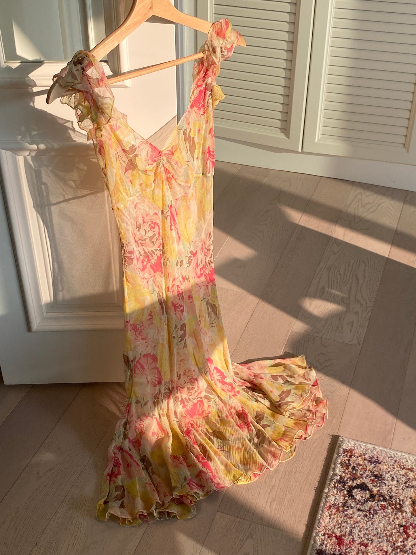 Ralph Lauren Silk Floral Dress