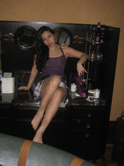 Gucci 2006FW Purple Lurex Top