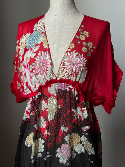 Roberto Cavalli 2006FW Japanese Floral Blouse