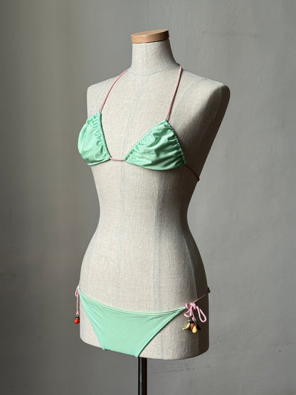 Stella McCartney Mint Fruit Charms Bikini