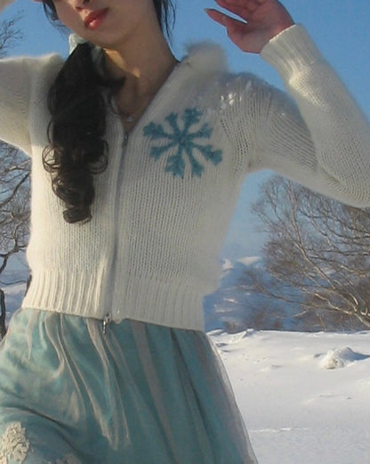 Blugirl 2005FW Snowflake Knitted Sweater