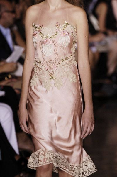 Jill Stuart 2006SS Floral Appliqué Dress