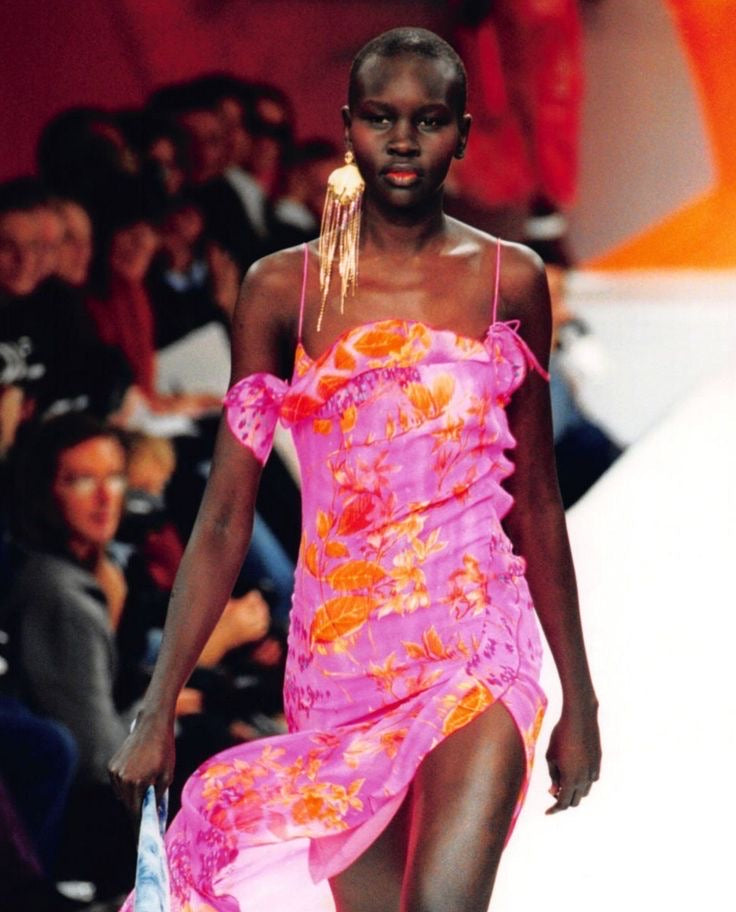 Emanuel Ungaro 2000SS Silk Chiffon Dress