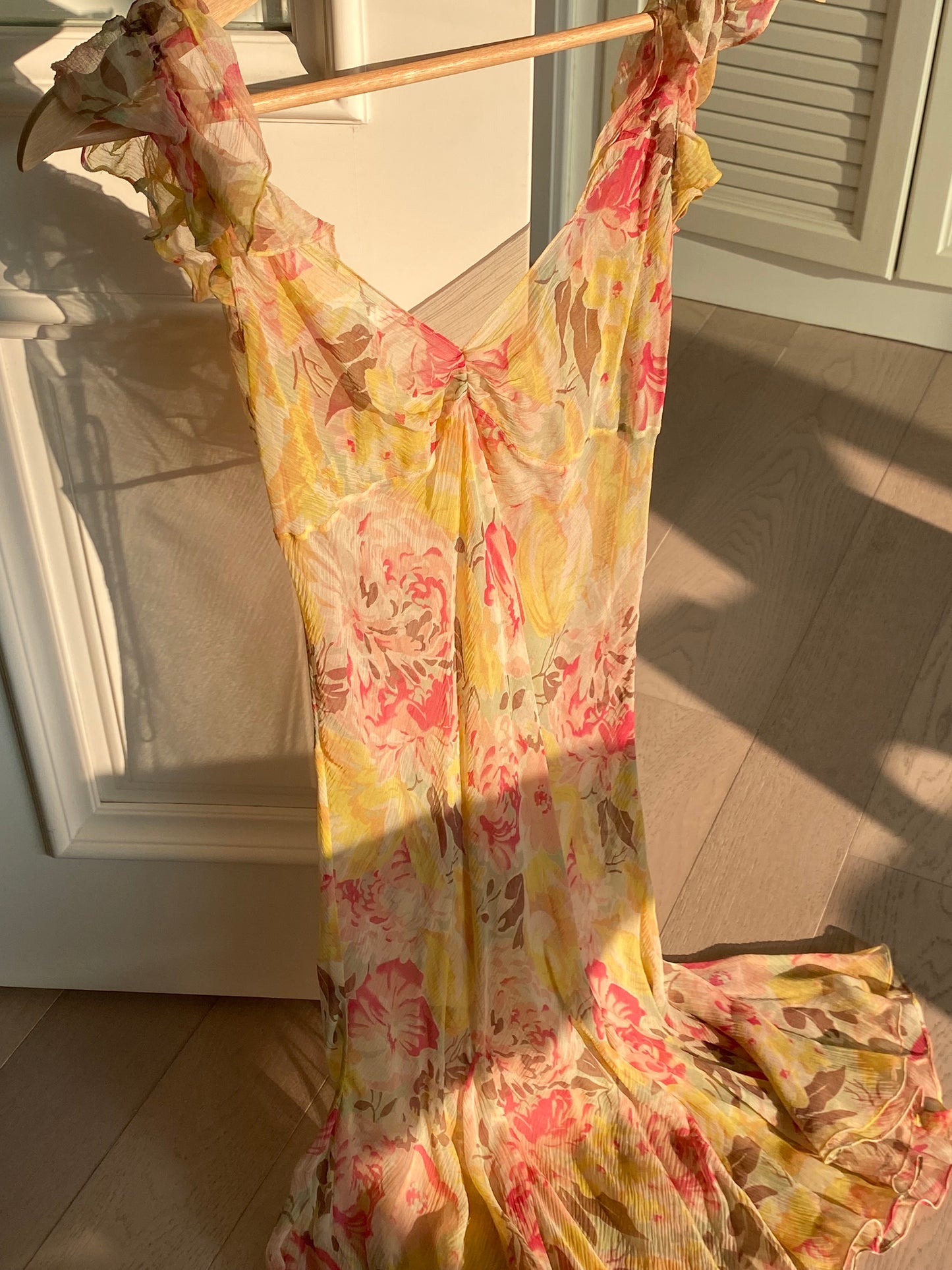 Ralph Lauren Silk Floral Dress