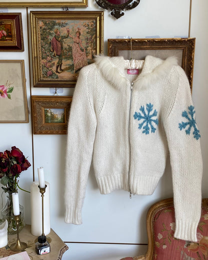 Blugirl 2005FW Snowflake Knitted Sweater