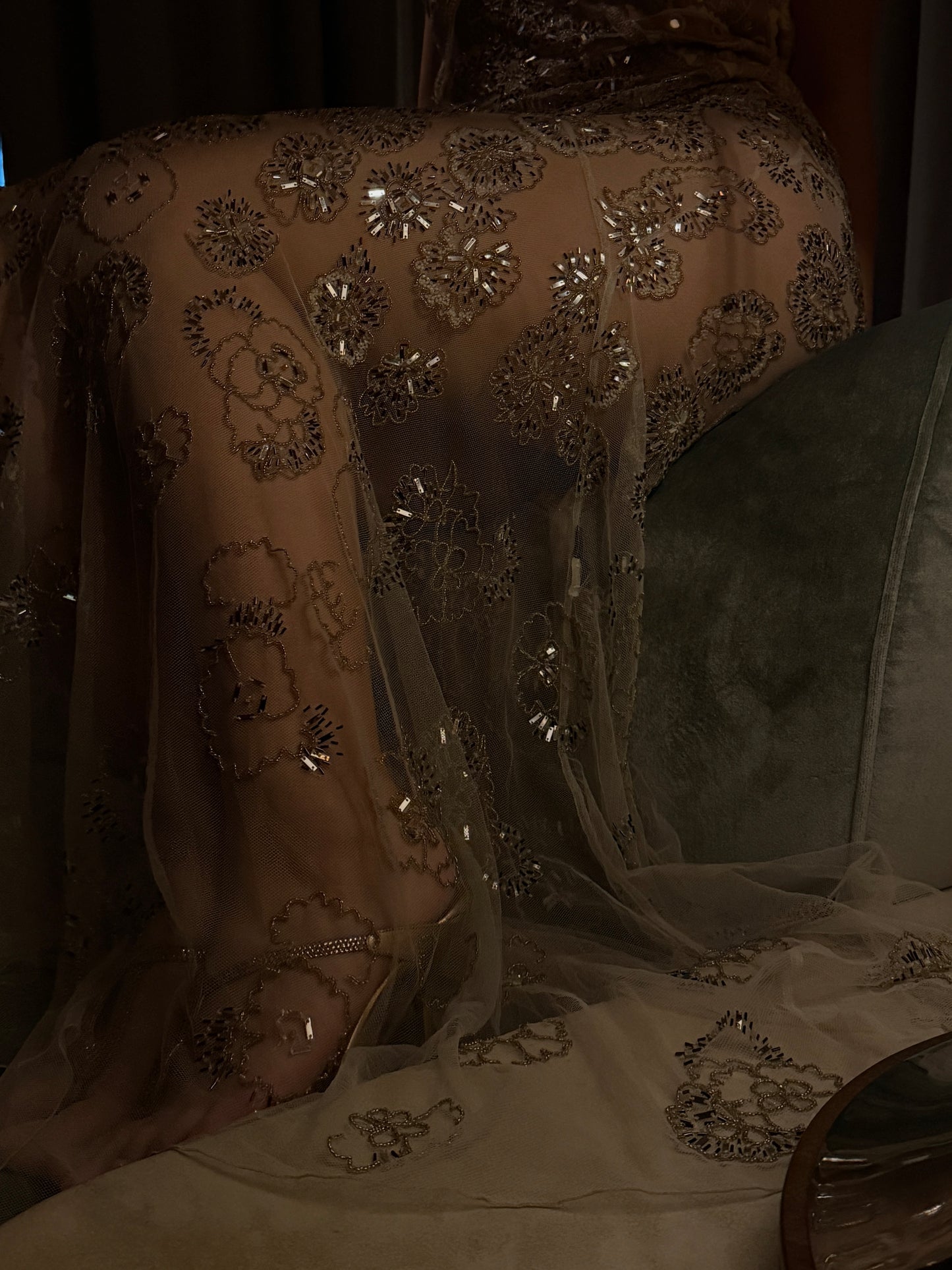 Roberto Cavalli 2017SS Beaded Gown