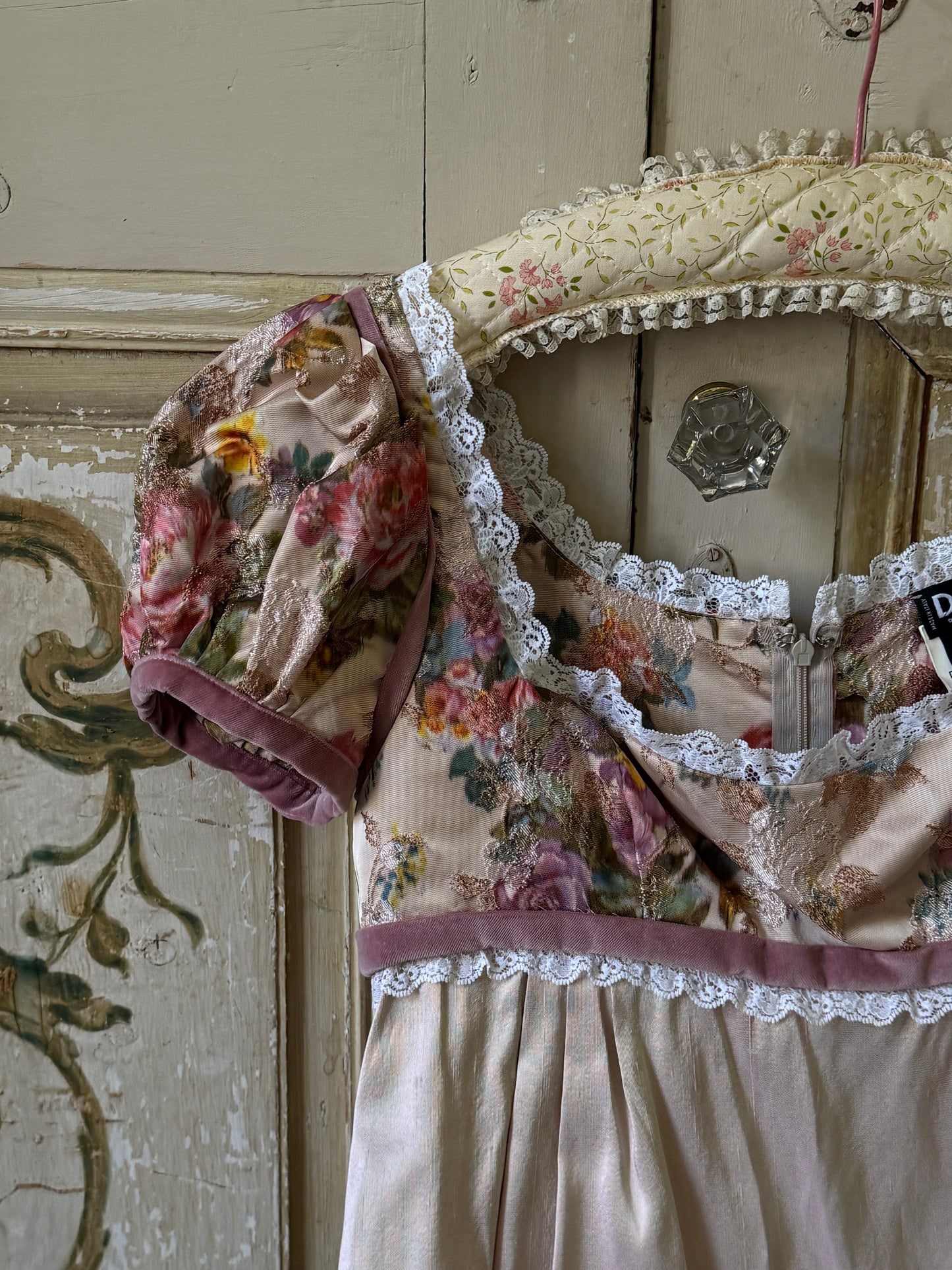 Dolce & Gabbana D&G 2005FW Baroque Sleeves Dress