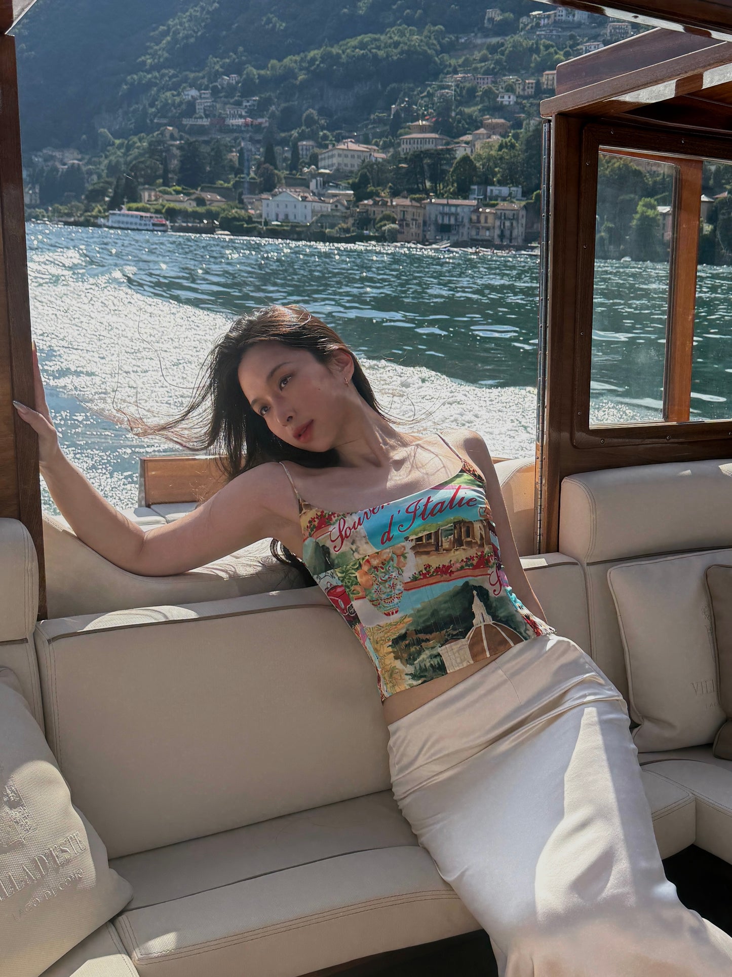 Dolce & Gabbana 1990s ‘Souvenir d’Italie’ Satin Corset