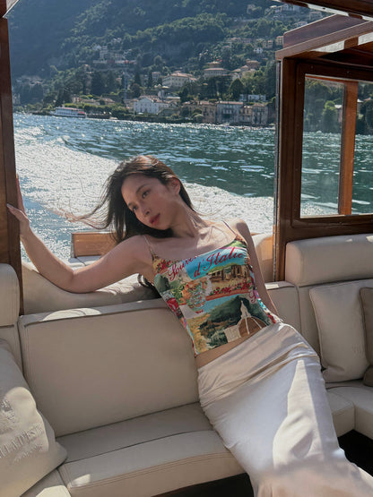 Dolce & Gabbana 1990s ‘Souvenir d’Italie’ Satin Corset