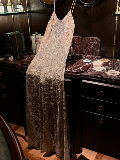 Roberto Cavalli 2017SS Beaded Gown