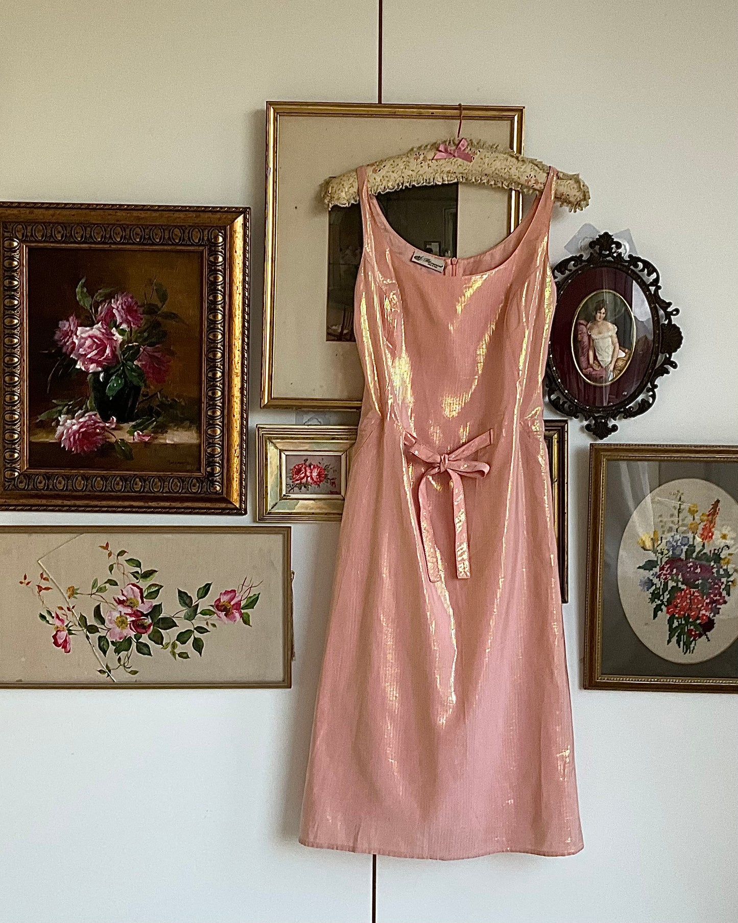 Blumarine Pink Iridescent Dress