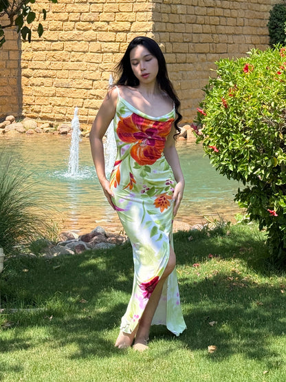 Voyage Floral Print Jersey Dress