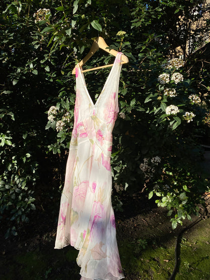 Valery Floral Chiffon Dress