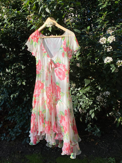 Blugirl Blumarine Floral Midi Dress